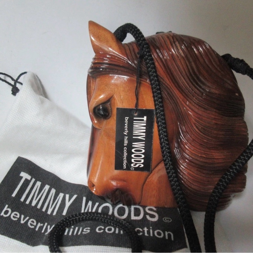 Timmy Woods Horse Handbag Excellent Condition